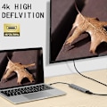 Miniatyrbild 4 av 5: Sju-i-ett expansionsdocka typ-c till hdmi4k usb3.0 pd snabbladdning SD/TF sju-i-ett HUB-omvandlare