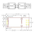 Miniatyrbilde 4 av 4: SCM TTL til RS485 Automatisk Flytkontrollmodul 485 Seriell UART Nivågjensidig Elektrisitetsomformer