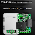 Pikkukuva 3 / 5: 433MHz Universaali Langaton Kaukosäädin Kytkin AC220V Relemoduuli ja 500m Lähetin Valolle