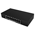 Miniatyrbilde 2 av 5: Åtte inn En Ut AV Bryter Velger Video L/R Audio Velgerboks 8-Port Kompositt Bryter Splitter f