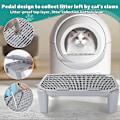 Miniatyrbild 4 av 5: Justerbar Kattramp för Kattlåda Upphöjd Kattlåderamp för Katt