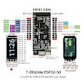 Miniatyrbillede 3 af 5: T-Display-S3 1,9-tommer LCD Udviklingskort til Nerd Miner Bitcoin Solo Lotteri Miner BTC Miner, Ikke