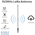 Miniatyrbillede 4 af 5: Vejrbestandig 868Mhz LoRa Gateway 8DBi Antenne 858Mhz-878Mhz Omni-Directional Glasfiber LoRaWan An