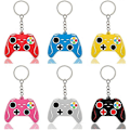 Miniatyrbilde 5 av 5: 30 stk Videospillkontroller Nøkkelringer Spillhåndtak Anheng Nøkkelringer For Videospill Bursdagsfest Gaver Baby Shower Gaver Gamer Festposer