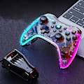 Miniatyrbillede 4 af 5: 1 Sæt PC Controller Lineær Tryk-Udløser Taster Joystick Underholdning ABS Videospil Telefon Ekstern Spilcontroller til PC/PS/SWITCH
