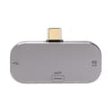 Dockningsstation 3 i 1 Typ C Hane till Mini DP USB A Typ C Hona USB C Docka för Windows för Android för OS X YEMMA