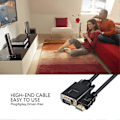 Pikkukuva 3 / 4: HDMI - VGA -sovitinkaapeli VGA - HDMI -sovitin monitori d-sub - HDMI 15-nastainen HDMI-sovitin uros - VGA urosliitäntäkaapeli lähetin yksisuuntainen, sfygv