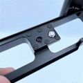 Miniatyrbillede 2 af 5: Metal Håndgreb til Fujifilm X-A2 X-M2 X-M1 Arca Plade L-Beslag XA2 XM2 XM1 Tripod Hoved Hurtig Montering