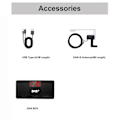 Miniatyrbild 5 av 5: DAB+ Antenn med USB-adaptermottagare Android Bilstereo Spelare Bil GPS-mottagare DAB+ Signalmottagare