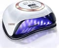 168w UV LED Gel Neglelampe Gel Polish Tørrelampe 4 Timerindstillinger Autosensor--(niubi)