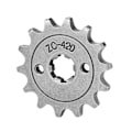 Miniatyrbillede 3 af 4: 14 Tands 20mm Forreste Kædetræk Drevgear til 50cc-160cc Motorcykel 4 Hjul ATV Quad Pit