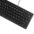 Miniatyrbilde 4 av 5: Trådløst USB Japansk/engelsk tospråklig tastatur for nettbrett/Windows PC/bærbar PC/iOS/Android