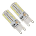 Miniatyrbillede 5 af 5: 2 stk. Dæmpbare G9 LED-pærer 6000K Hvidt Lys til Loftslampe 110V