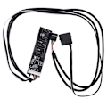 Pikkukuva 2 / 5: Usb 2.0 9-nastainen liitin 1-4 laajennuskeskittimen jakaja-adapteri muuntaja Usb 1-4 uros 20cm 9-nastainen Inte