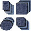 Miniatyrbillede 1 af 5: 20 stk. Jean Patch Denim