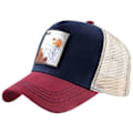 Miniatyrbillede 1 af 4: Unisex Animal Mesh Trucker Hat Snapback Broderet Patch Baseball Caps,YT-RD1