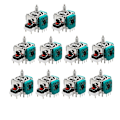 Miniatyrbilde 1 av 5: 10 stk 3d Analog Joystick Stick Modul Rocker For One Elite Spillkontroller Joystick Reparasjonsdeler