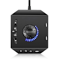Miniatyrbillede 1 af 5: Ekstern 7.1 Kanals Lydadapter med USB2.0/3.5mm Jack Plug-and-Play Drevfri Professionel Computer USB Ekstern Lydkort til PC Computer Bærbar