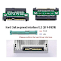Pikkukuva 2 / 5: Pci-e - Sff8639 uros - naaras SSD U.2 -jatkokortti Sff-8639 monitoiminen 8639 uros - naaras -sovitinkortti