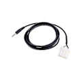 Pikkukuva 1 / 5: Autosoittimen audio sisääntulojohto-adapteri Mazda 2 3 5 6:lle 3,5 mm:n liittimellä Aux-liitin