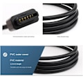 Miniatyrbillede 3 af 5: RGB/RGBS Kabel til N64 SFC SNES Videokonsoller Kompositkabel Stærk Stabilitet Uden BNC Adapter