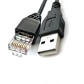 Miniatyrbillede 4 af 5: USB til RJ50 Konsol Kabel AP9827 til Smart UPS 940-0127B 940-127C 940-0127E med Formet Stammeaflastning