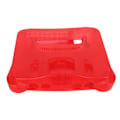Miniatyrbilde 2 av 5: Spillkonsoll Erstatningsdeksel Retro ABS Robust Profesjonell Erstatningsskall for N64 Transparent Rød