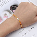 Miniatyrbillede 4 af 5: Armbånd Justerbart Hjerte Charm Rød Snøre Armbånd Venskabssmykker