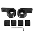 Miniatyrbillede 1 af 3: Universal Bil LED Lygtepind Montering Beslag Klemme Holder Kit 20-30mm
