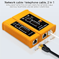 Miniatyrbilde 3 av 5: Profesjonell Rj45 Kabel Lan Tester Nettverkskabel Tester Rj45 Rj11 Lan Kabel Tester Nettverksverktøy