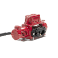 Miniatyrbilde 5 av 5: Rc 1/10 1/8 Klatrebil Vinsj Metall Wire Guide Vinsj Rekkverk For Trx4 Km4 Scx10, grå
