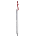 Miniatyrbilde 1 av 5: Sølv Aluminium Legering Multi-tann Triangulære Jordspiker For Utendørstelt Fast Jordspiker 18cm