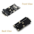 Miniatyrbillede 3 af 5: M.2 Wifi Adapter Mini Pcie Trådløst Netværkskort Til M2 Ngff Key A+e Wifi Kort Raiser Med Slot