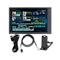 Miniatyrbillede 1 af 5: 3,5 tommer IPS LCD-skærm Mini Kapacitiv Skærm Til Aida64 USB Computerskærm USB LCD-skærm PC Kabinet Linux