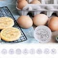 Miniatyrbillede 3 af 4: 8 stk./sæt Personlige Cookiestempler Med Dit Familiens Navn Cookiestempel Personlig Jul