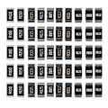 Miniatyrbillede 2 af 5: 50 stk. Alloy Modstand 2512 Smd Modstandsprøver Kit, 10 Typer x 5 stk = 50 stk R001 R002 R005 R008 R010 R