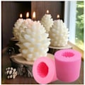 Miniatyrbillede 1 af 2: DIY - Lysform - Kegle - Form - Lysform Pink