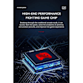 Miniatyrbild 2 av 5: Trådlös Joystick Kontroller Arkad Fighting Spel Fight Stick Gaming Joystick för PS3/PS4//Switch/PC/Android Svart