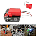 Miniatyrbilde 1 av 5: Batteriadapter for Milwaukee M18 Xc 18v til Dock Power 2 ledninger utgang DIY