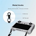 Miniatyrbild 4 av 5: Bärbar Lanyard för RC/RC 2/RC Pro Fjärrkontroll Halsrem Lanyard för Controller Tillbehör