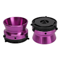 Miniatyrbillede 4 af 5: 1 Par NAB Hub Adaptere Aluminium Legering Universal Læseenhed 10 Tommer Åbner til Studer til ReVox til Akai til Teac YEMMA