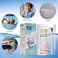 Miniatyrbillede 5 af 5: 16-i-1 Vandteststrips, drikkevandstestkit, 100 strips hjemmevandkvalitetstestkit