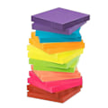 Miniatyrbillede 2 af 5: 8 Assorterede farver Sticky Notes, 76 X 76 mm, 100 ark/blok Selvklæbende noter, 16 blokke