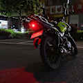 Miniatyrbillede 5 af 5: 4 stk. LED Drone Strobelys Køretøj Anti-kollisions Strobelys Cykel Motorcykel Baglygter USB Genopladelig 7 Farver Passer til DJI Mini