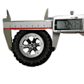 Miniatyrbilde 4 av 5: Bluey Leker 4 stk Oppgraderingsbeltehjul Reservedeler For 1/16 WPL B14 C24 Militær Lastebil RC Bil