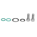 Miniatyrbillede 5 af 5: LS AC Kompressor Adapter Fittings 8AN 10AN 451?1105 Udskiftning til Denso 10S17F 10S20F Kompressorer