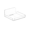 Miniatyrbillede 1 af 5: Akryl Flydende Hylde Til Sikkerhedskameraer, Babymonitorer, Højttalere, Planter - 4 tommer Universal Ingen Bor
