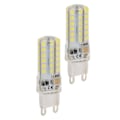 Miniatyrbillede 3 af 5: 2 stk. Dæmpbare G9 LED-pærer 6000K Hvidt Lys til Loftslampe 110V