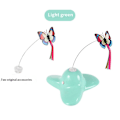 Miniatyrbilde 5 av 5: B Roterende Bevegelsesaktivert Sommerfugl Morsomme Leker Smart Interaktiv Flutter Bug Automatisk Puslespill Leke Kattleke