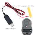 Miniatyrbild 3 av 5: Batteri till Elektrisk AAA-omvandlare Konvertera vilken 3.7V AAA-batteridriven kabel som helst